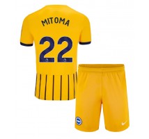 Brighton Kaoru Mitoma #22 Koszulka Wyjazdowa dzieci 2024-25 Krótki Rękaw (+ krótkie spodenki)